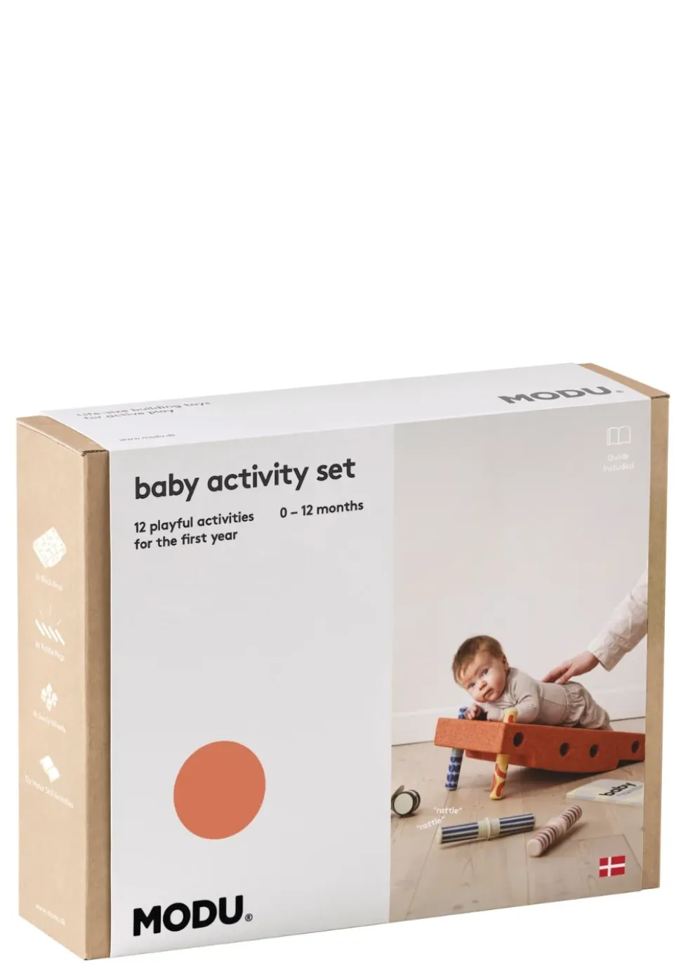 Baby Activity Set 10-teilig Burnt Orange / Dusty Green