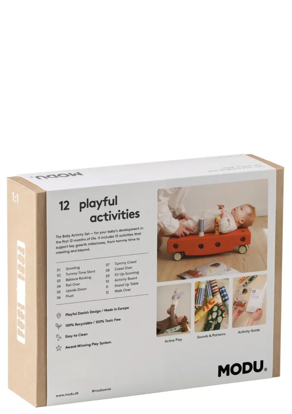 Baby Activity Set 10-teilig Burnt Orange / Dusty Green