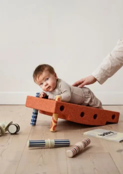Baby Activity Set 10-teilig Burnt Orange / Dusty Green