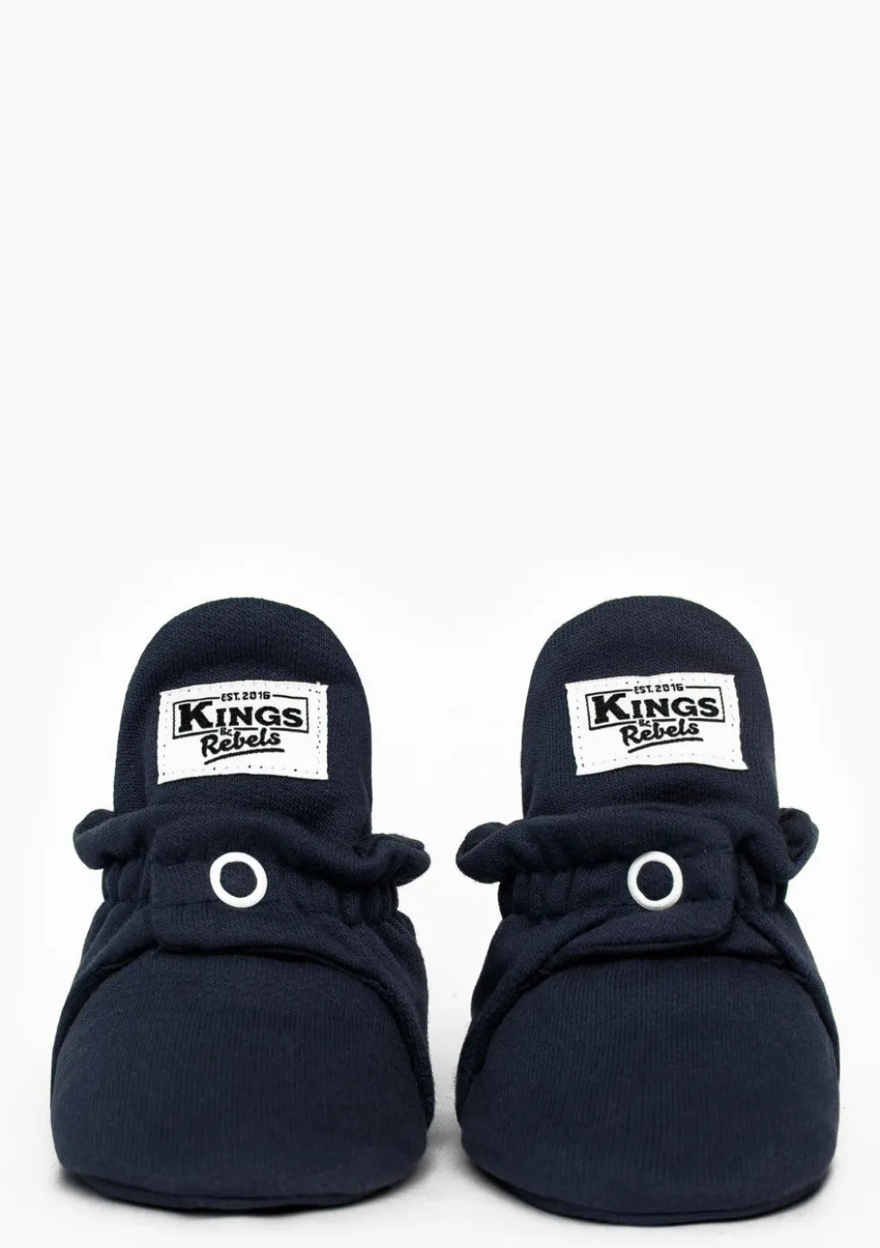 Baby Booties Cotton Navy