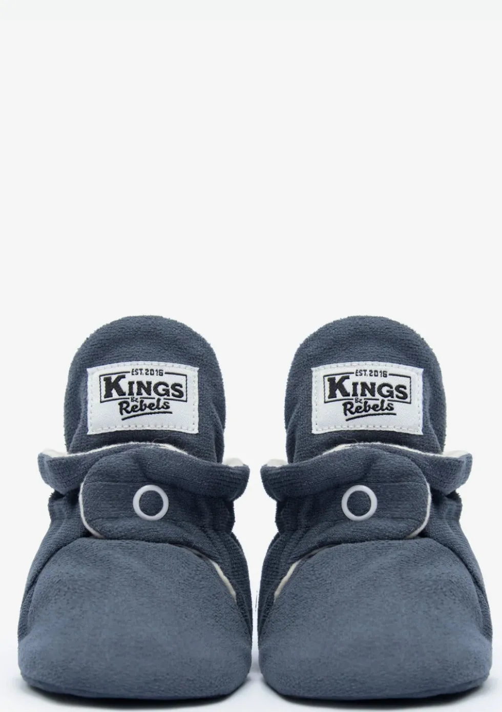 Baby Booties Gamuza Night Blue