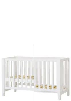 Babybett 'ANTON' weiß 120 x 60 cm