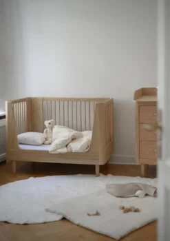 Babybett 'Nature Baby Bed 2.0' Eiche 124,5 x 72,5 cm