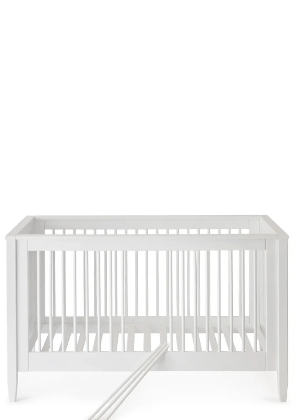 Babybett weiß 140 x 70 cm