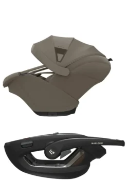 Babyschale 'Coral Slide Pro' Oak Truffle