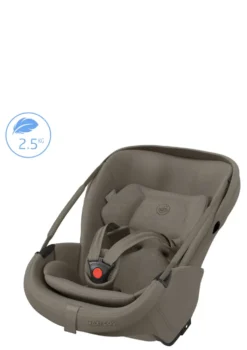 Babyschale 'Coral Slide Pro' Oak Truffle
