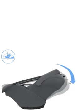 Babyschale 'Coral Slide Pro' Moon Graphite