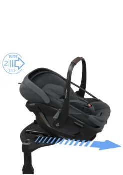Babyschale 'Coral Slide Pro' Moon Graphite