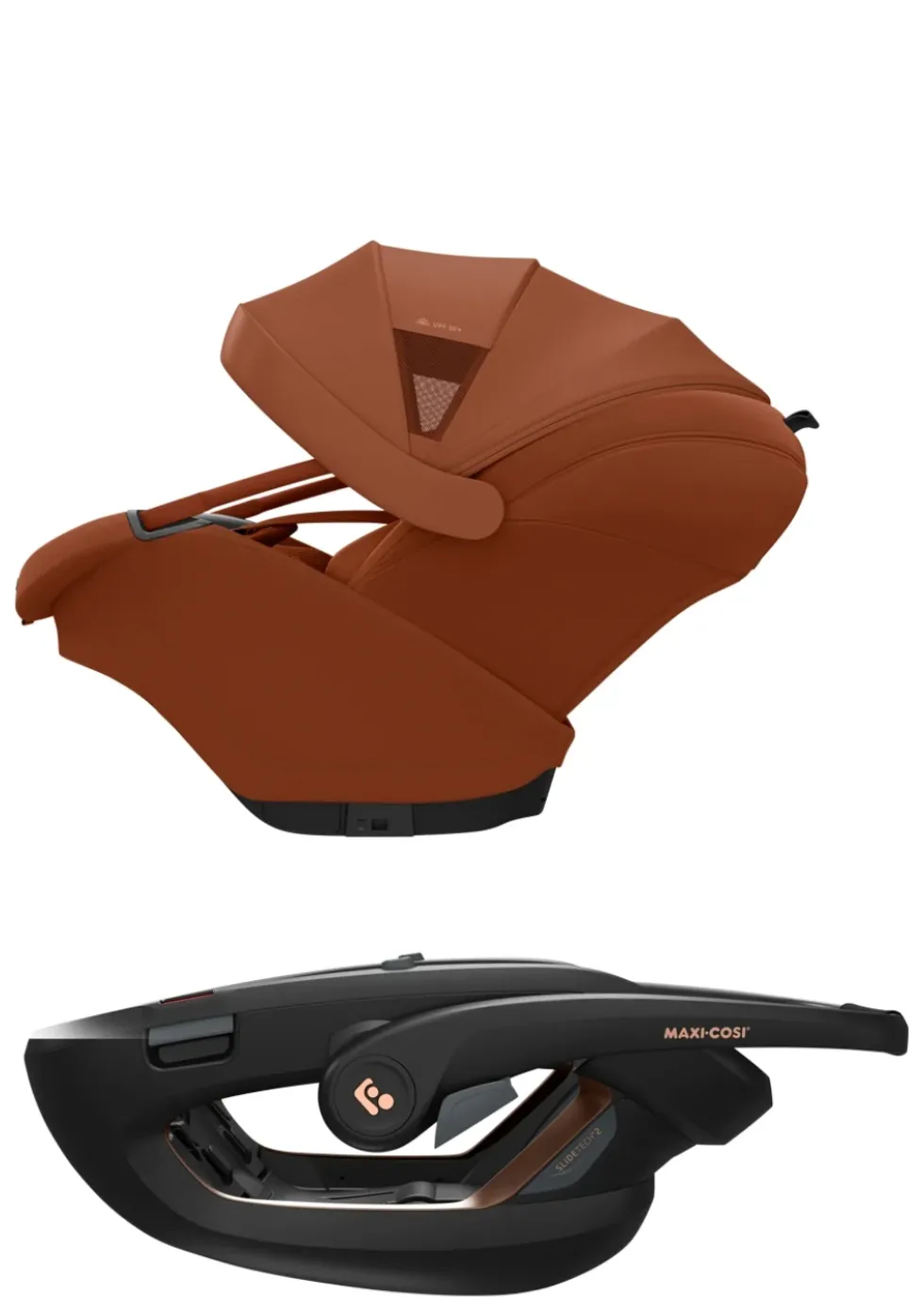 Babyschale 'Coral Slide Pro' Copper Terra