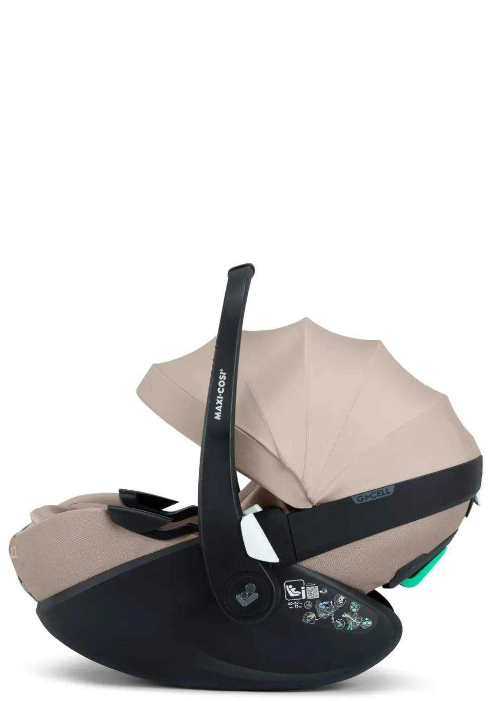 Babyschale 'Pebble 360 Pro 2' Sandy Taupe by Maxi Cosi