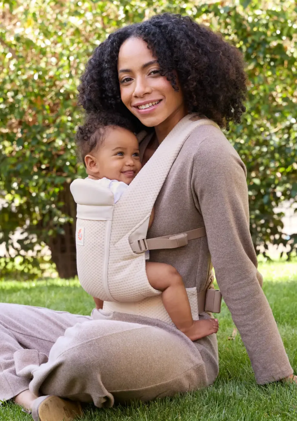 Babytrage 'Omni Lite' Mesh Natural Beige