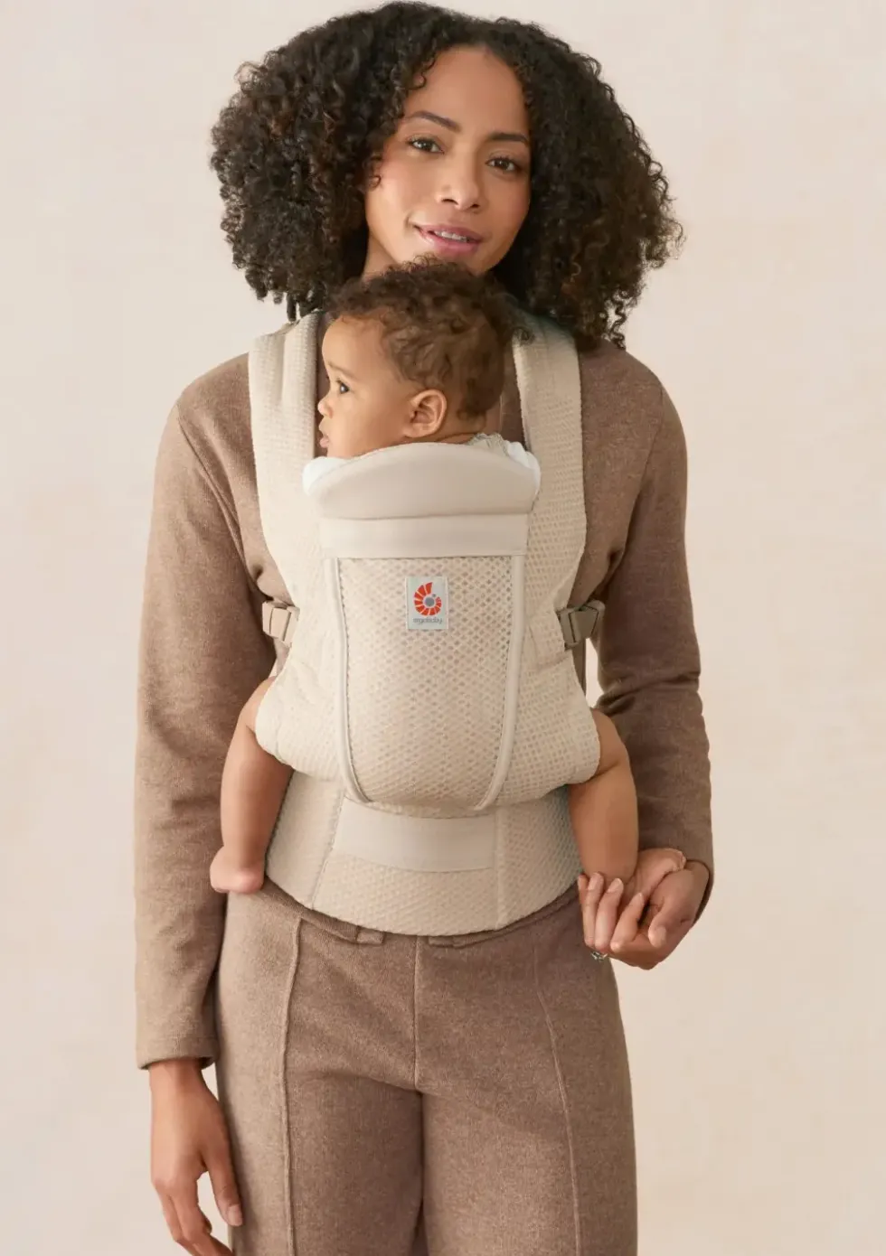 Babytrage 'Omni Lite' Mesh Natural Beige