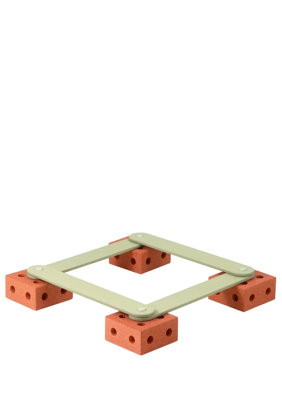 Balance Track-Set 17-teilig Burnt Orange / Dusty Green