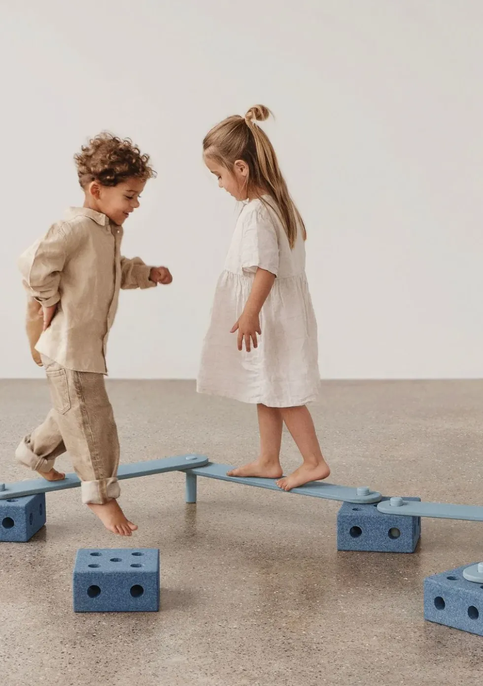 Balance Track-Set 17-teilig Deep Blue/ Sky Blue