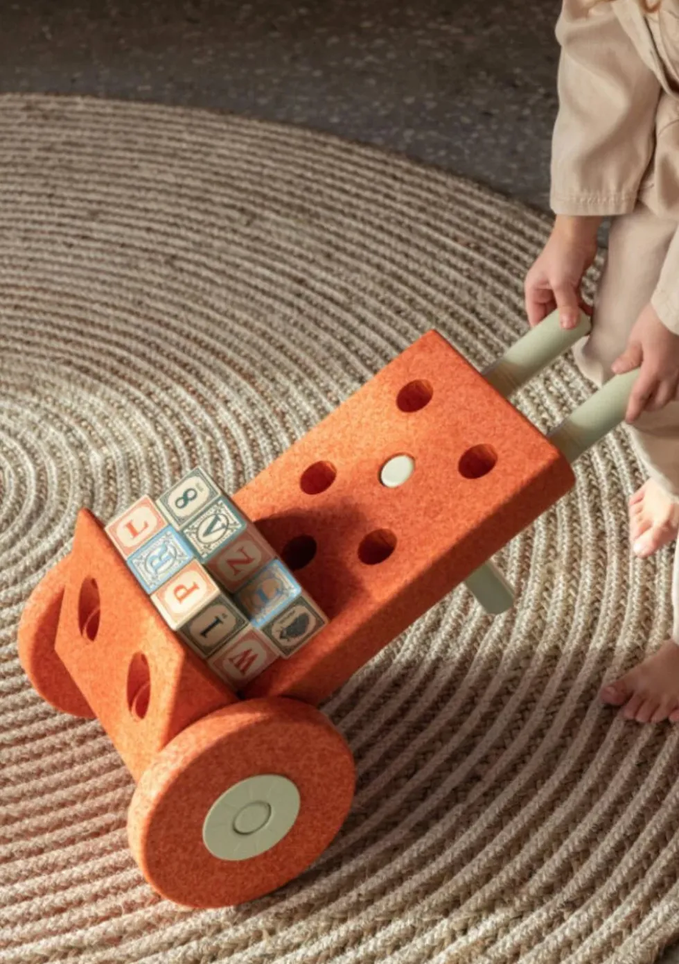 Bauspielzeug 'Dreamer-Set' 34-teilig Burnt Orange / Dusty Green