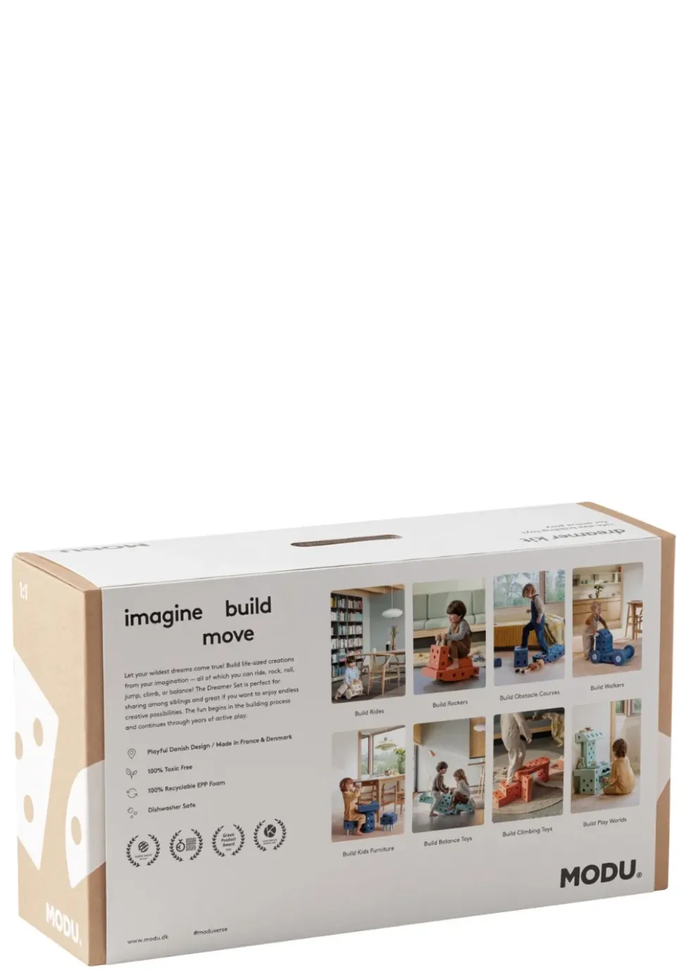 Bauspielzeug 'Dreamer-Set' 34-teilig Deep Blue / Sky Blue