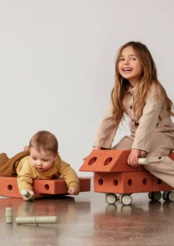 Bauspielzeug 'Explorer-Set' 20-teilig Burnt Orange / Dusty Green