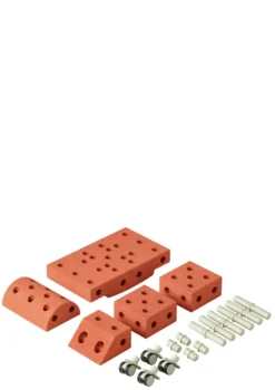 Bauspielzeug 'Explorer-Set' 20-teilig Burnt Orange / Dusty Green