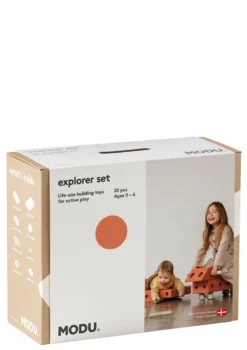 Bauspielzeug 'Explorer-Set' 20-teilig Burnt Orange / Dusty Green