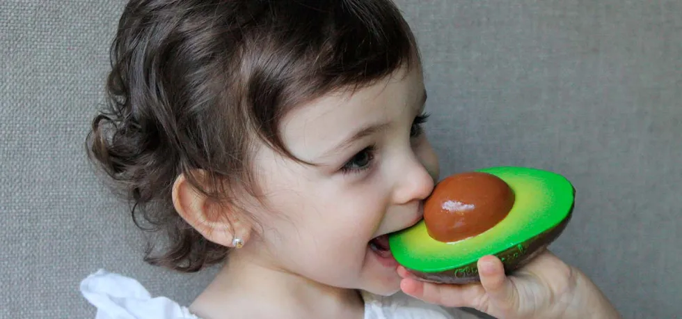 Beißspielzeug 'Arnold the Avocado'