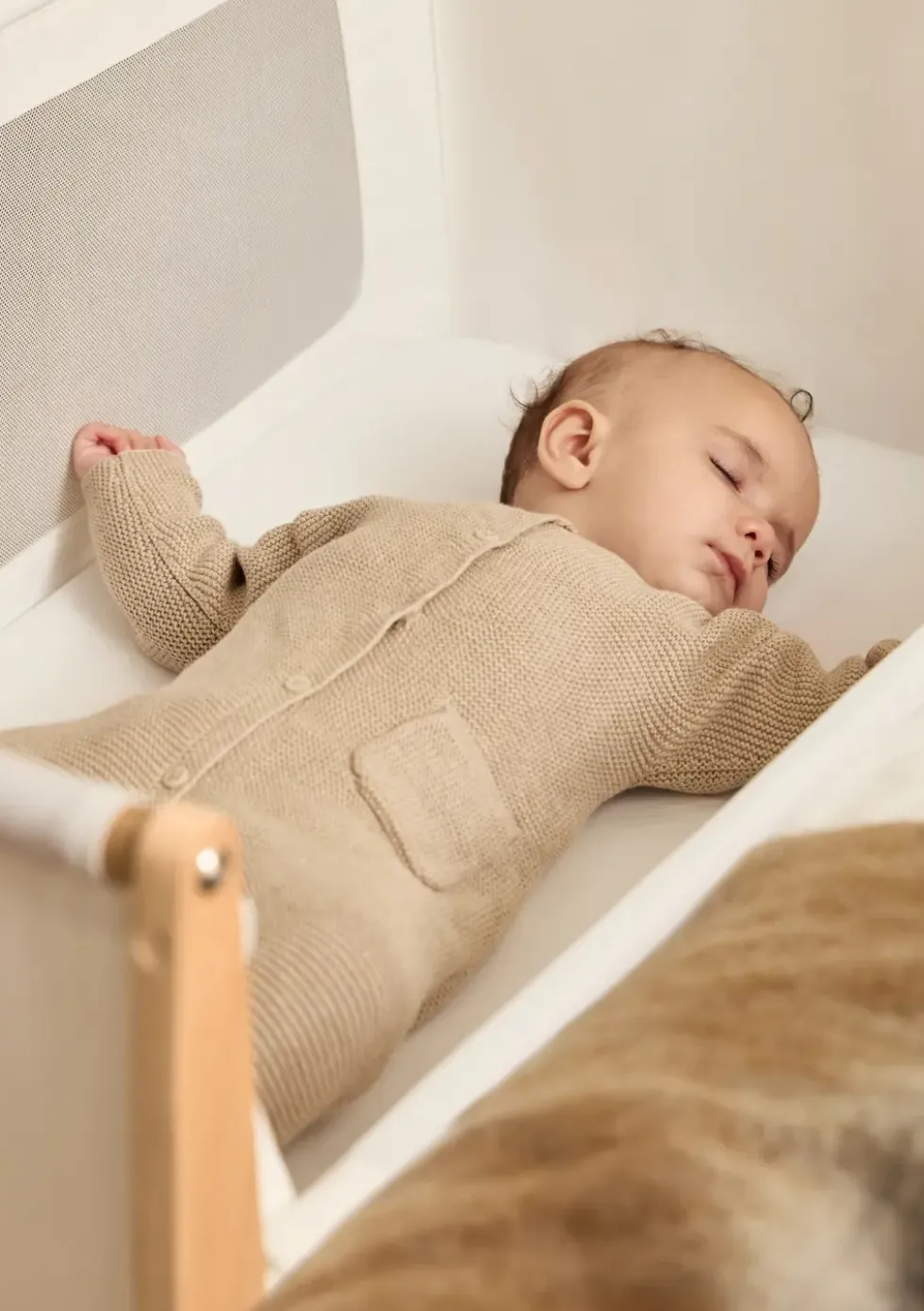 Beistellbett 'SnüzPod 5' Natur