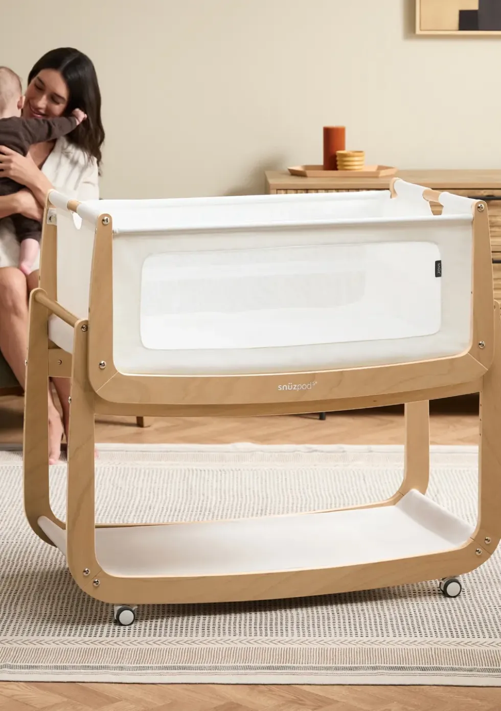 Beistellbett 'SnüzPod 5' Natur