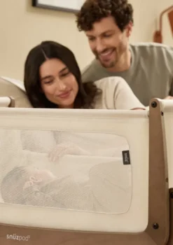 Beistellbett 'SnüzPod 5' Walnuss