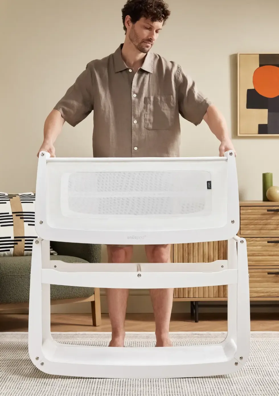 Beistellbett 'SnüzPod 5' Weiß
