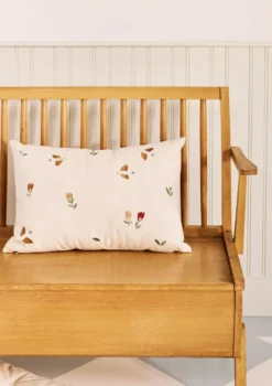 Besticktes Kissen 'Cinna' Songbirds