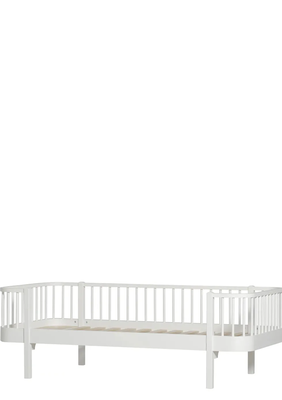 Bettsofa 'Wood Original' weiß 200 x 90 cm