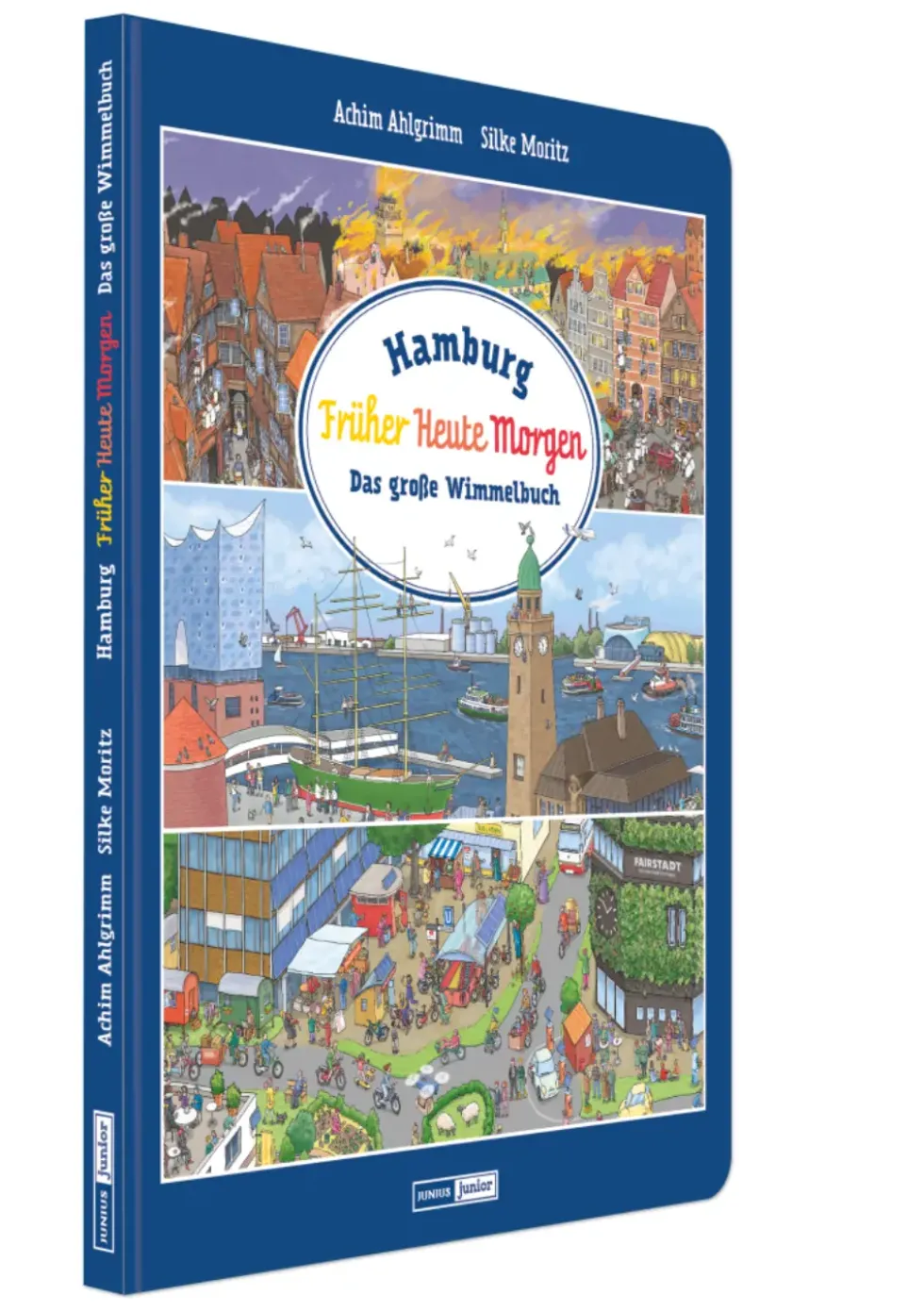 Buch 'Hamburg Früher-Heute-Morgen'