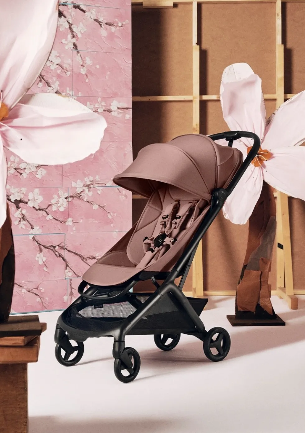 Butterfly 2' Bundle – Unverzichtbares Buggy-Set Dusty Pink