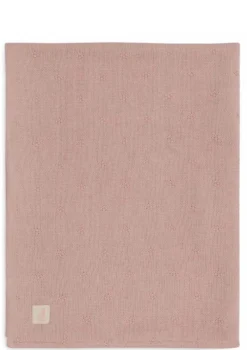 Decke Wiege 'Cosy Knit' Wild Rose 100 x 75 cm