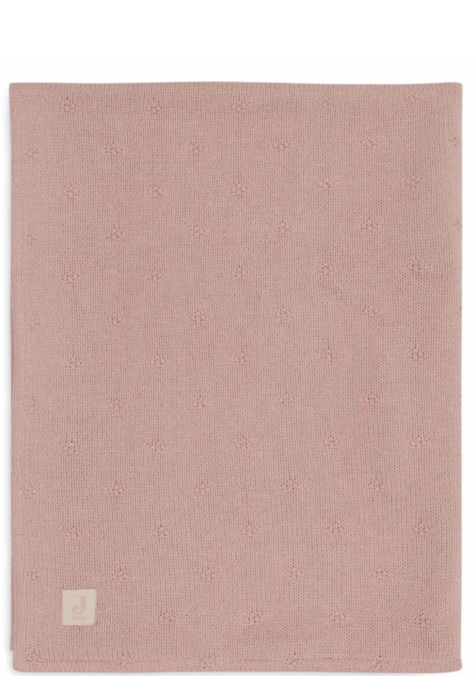 Decke Wiege 'Cosy Knit' Wild Rose 100 x 75 cm