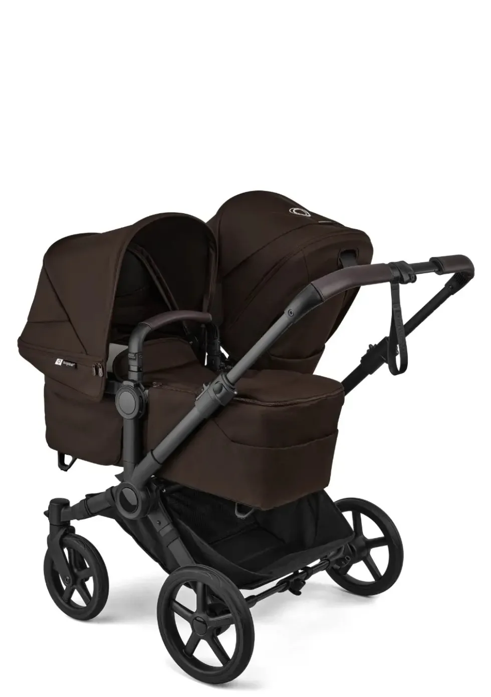 Donkey 6 Double' Bundle – Unverzichtbares Kinderwagen-Set Cocoa Brown