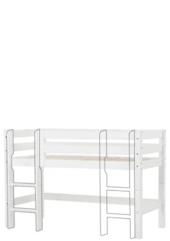ECO Luxury' Halbhochbett weiß 160 x 70 cm
