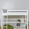 ECO Luxury' Hochbett weiß 200 x 90 cm