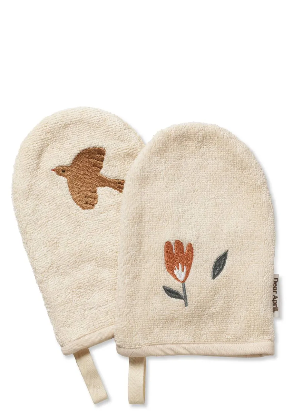 2er-Set Waschlappen 'Paw' Harmony