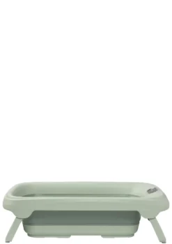 faltbare Badewanne 'Indigo Plus' inkl. Mesh-Einhang für Neugeborene Sage Green