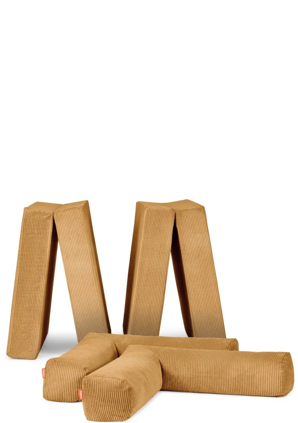 Family Sofa Cord Senf Gelb