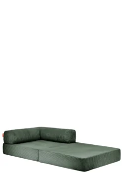 Family Sofa Cord Tannen Grün