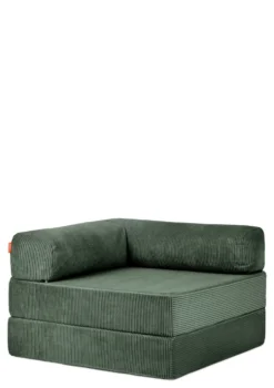 Family Sofa Cord Tannen Grün