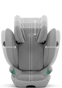 Folgesitz 'Solution G2 i-Fix' PLUS Stone Grey