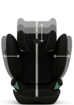 Folgesitz 'Solution G2 i-Fix' PLUS Moon Black