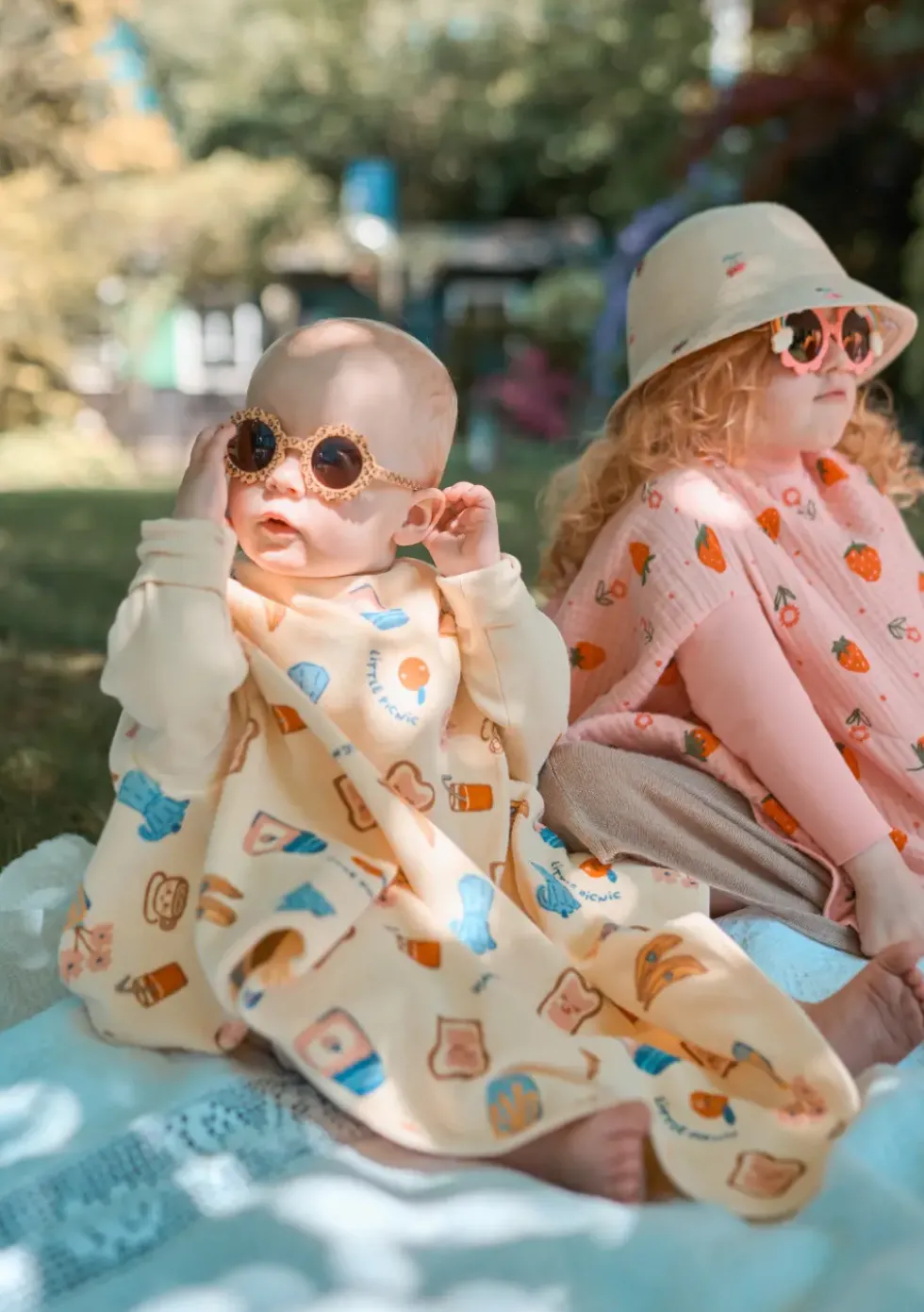 Frottee Ärmellätzchen 'Boo' Picnic Club