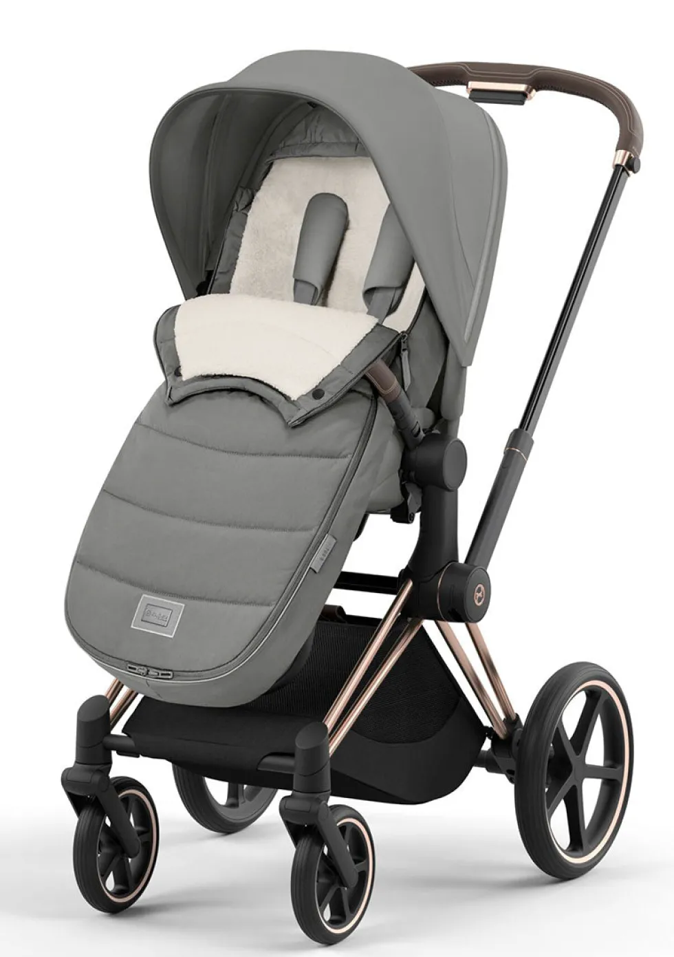 Fußsack Mirage Grey