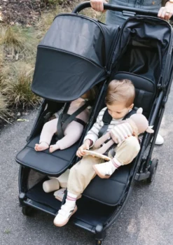 Geschwisterbuggy 'Minu Duo' James