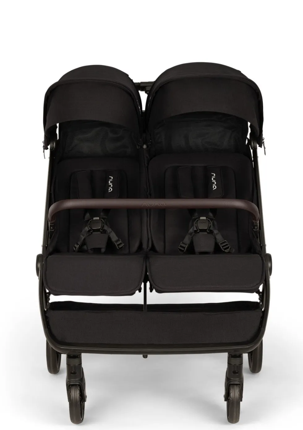 Geschwisterbuggy 'TRVL dubl' Caviar