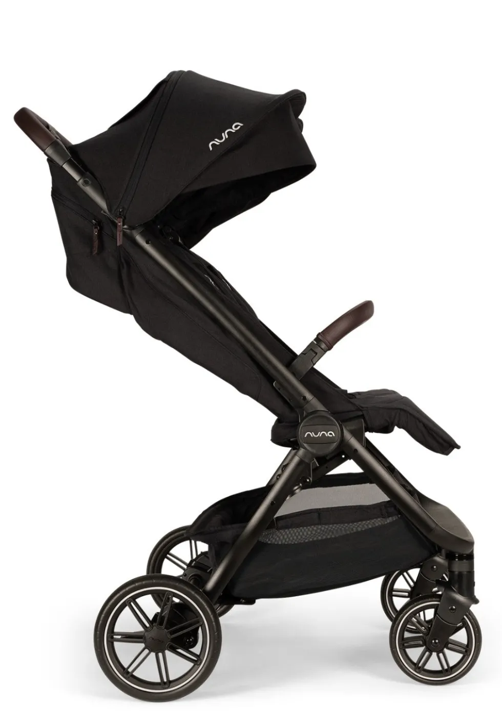 Geschwisterbuggy 'TRVL dubl' Caviar