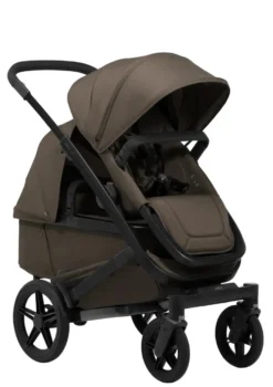 Geschwister-Kinderwagen-Set 'Geo5 Double' Hazel Brown